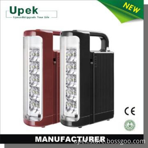 Rechargeable led emergency light UP685 with Fireproof ABS housing